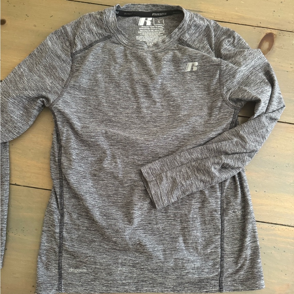 Kids Long Sleeve Russell- Medium Size 8